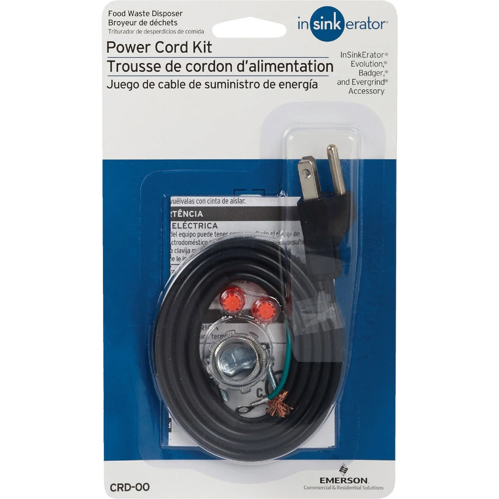 Power Cord Assembly for Garbage Disposal W1001