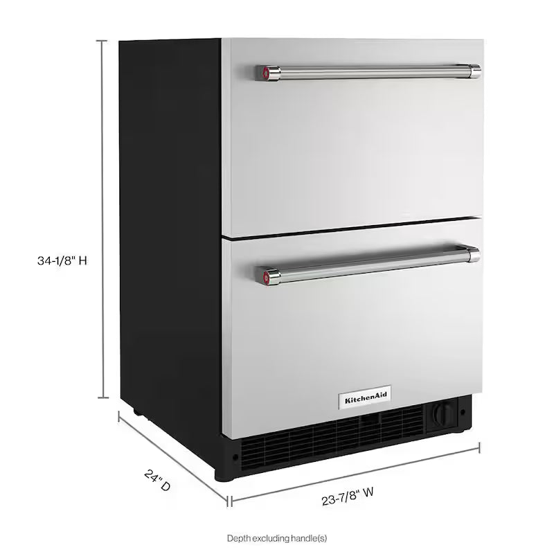 Undercounter Double Drawer Refrigerator Freezer X91217