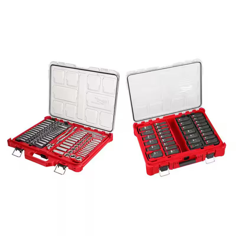 SAE/Metric Ratchet and Socket Set 137-Piece Q39572