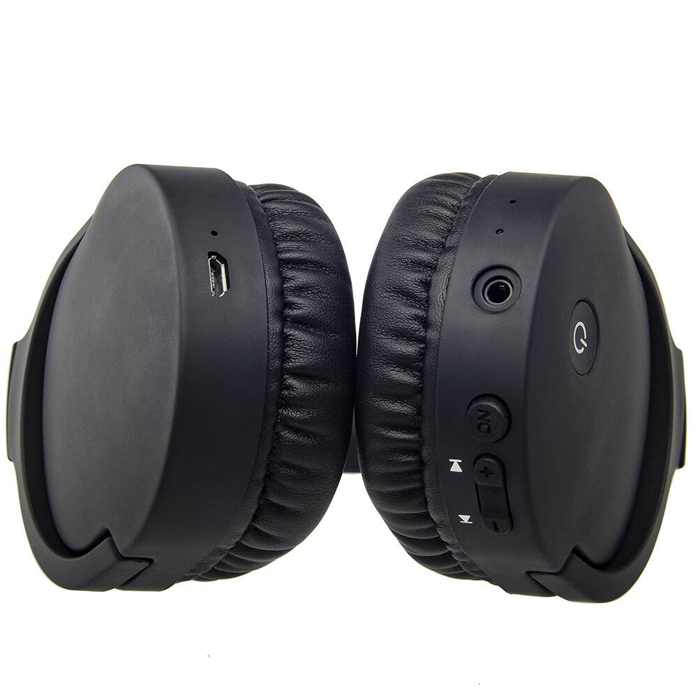 Wireless Bluetooth Headphones with Active Noise Cancelling - Black L931773