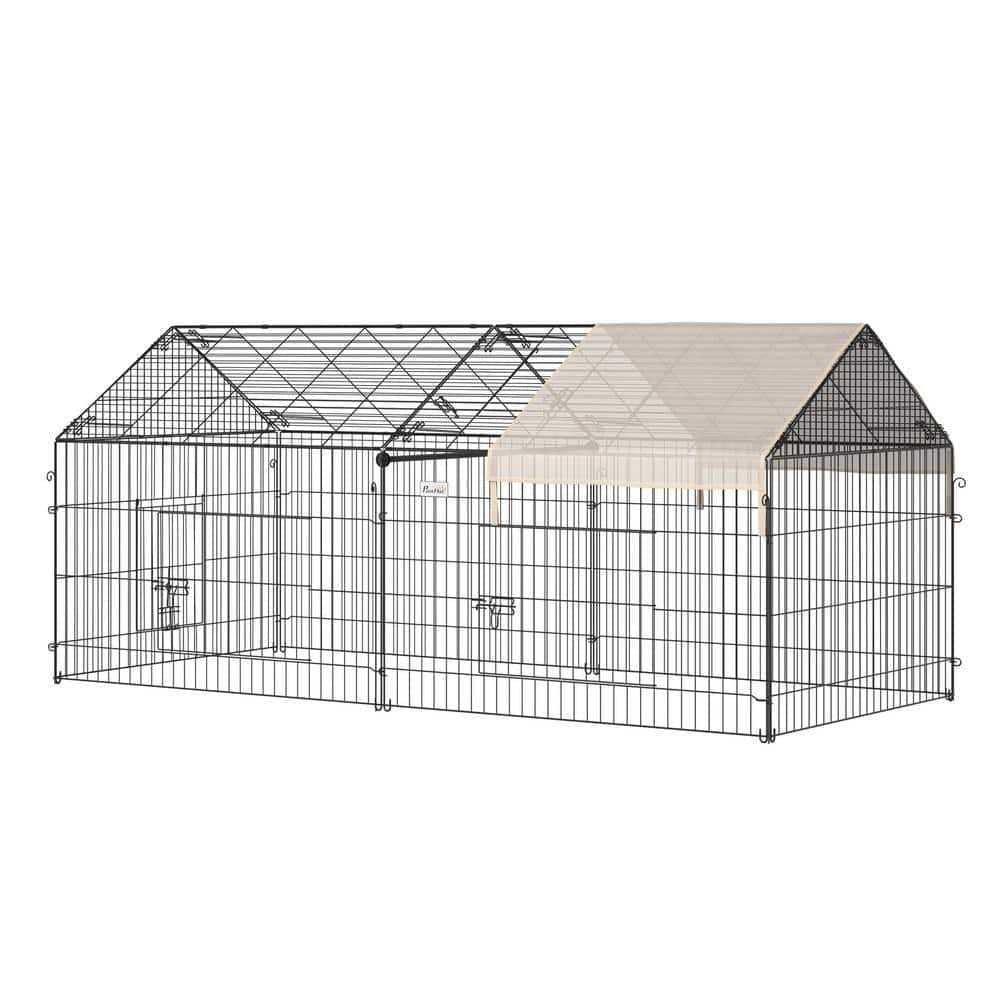 Outdoor Metal Kennel Enclosure V39382