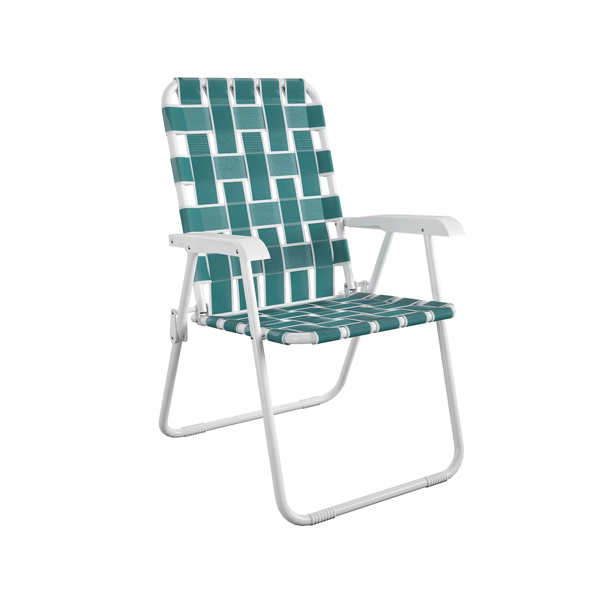 Folding Lawn Chairs 2-Pack Teal X2712