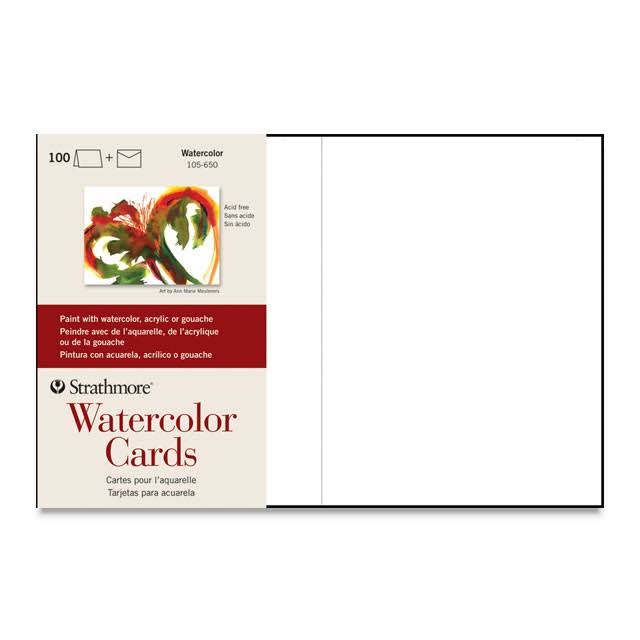 100 Pack Watercolor Greeting Cards N36815