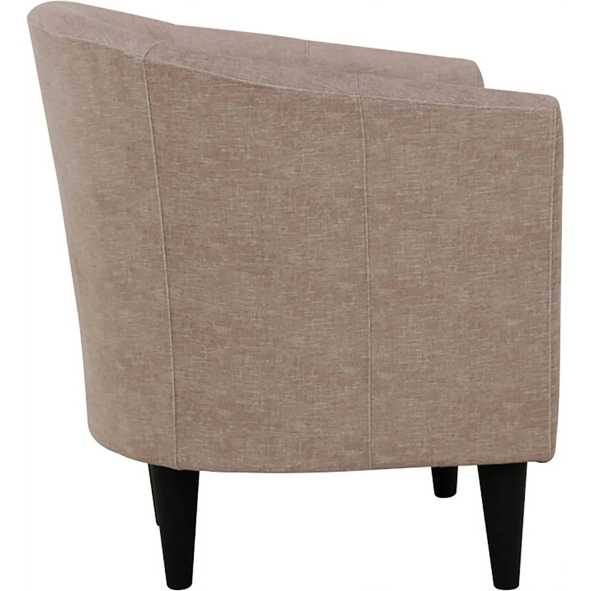 Dusty Rose Pink Fabric Club Chair X557