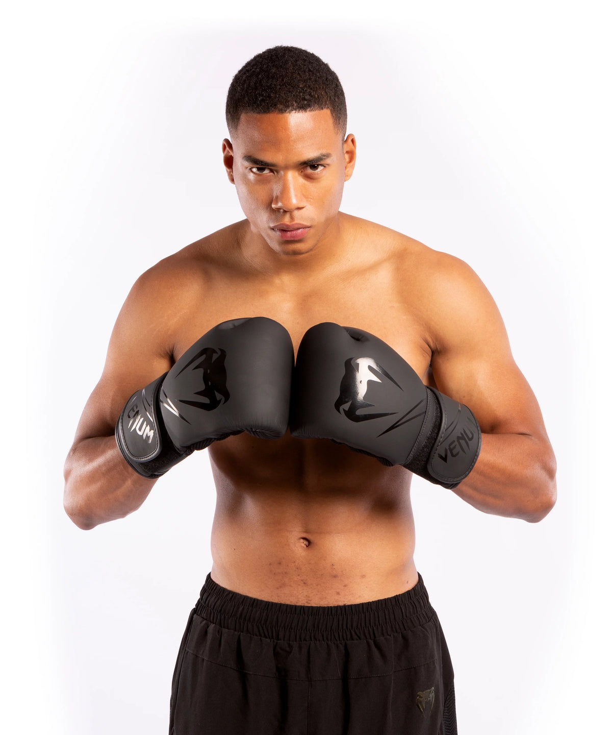 Black 16 oz Boxing Gloves F94027
