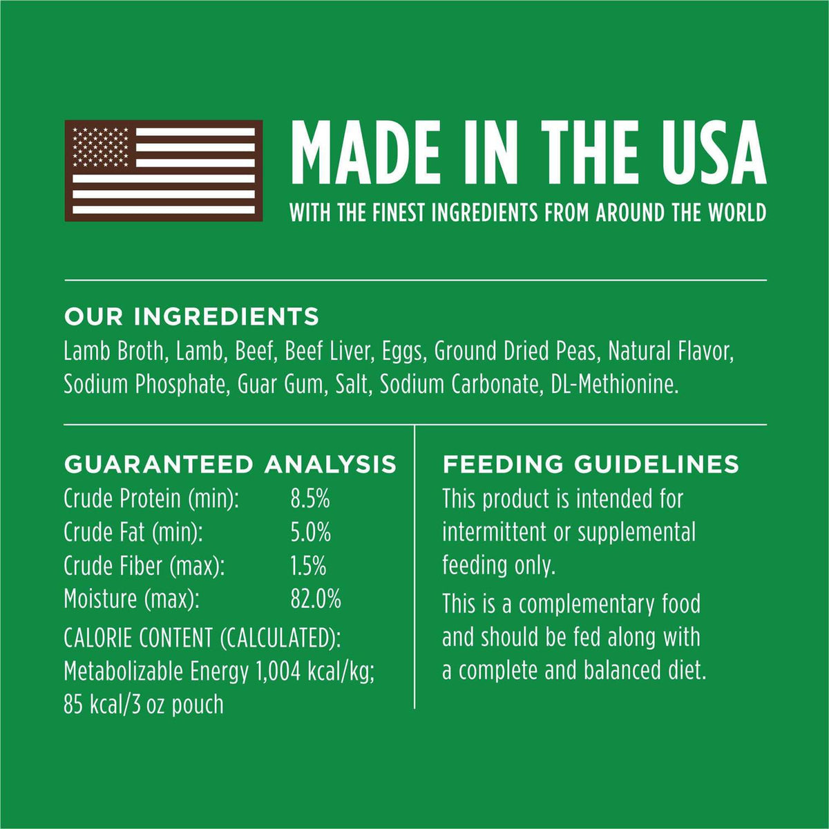 Grain Free Wet Dog Food Topper Q194