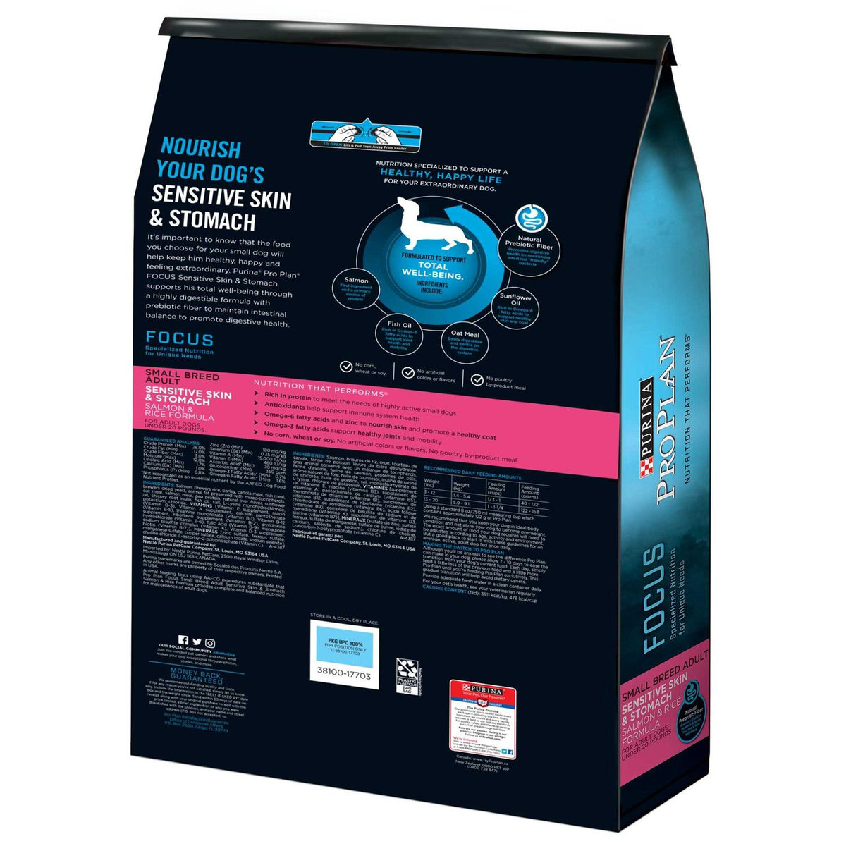 Sensitive Skin & Stomach Small Breed Dog Food R42434