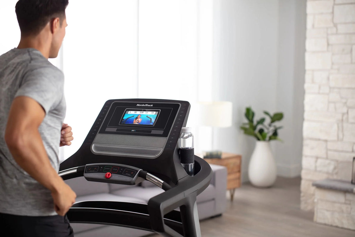 T 7.5 S Treadmill with 7” Tilting Touchscreen D596
