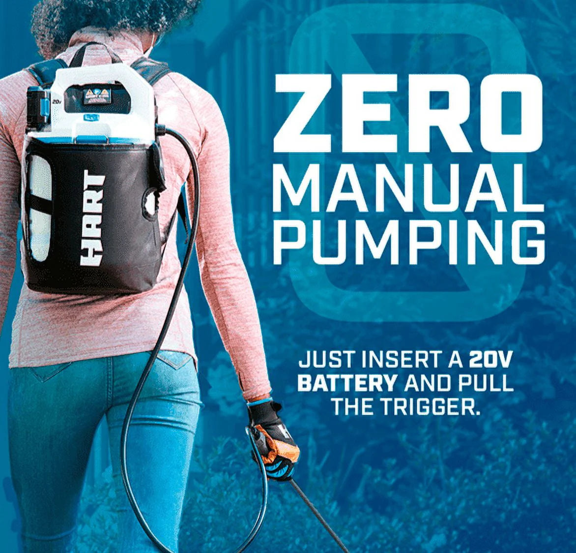 20-Volt 2 Gallon Cordless Backpack Chemical Sprayer Kit X7157