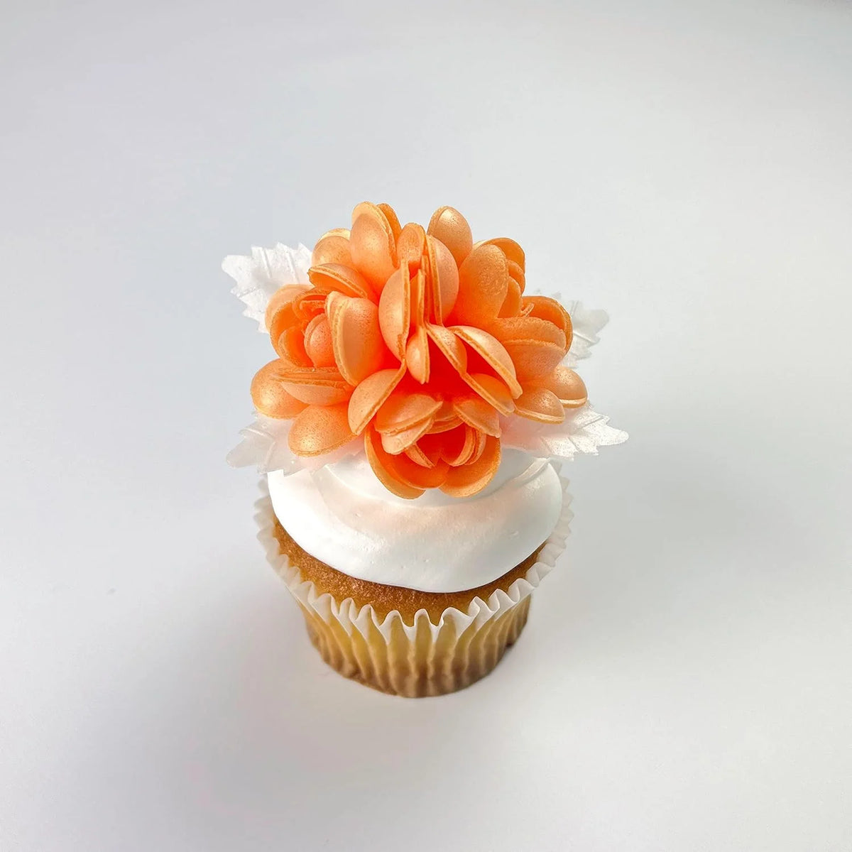 5 Pack Multicolor Edible Wafer Paper Flowers Cake Topper M9139