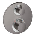 Brushed Black Chrome Concealed Thermostat L373924