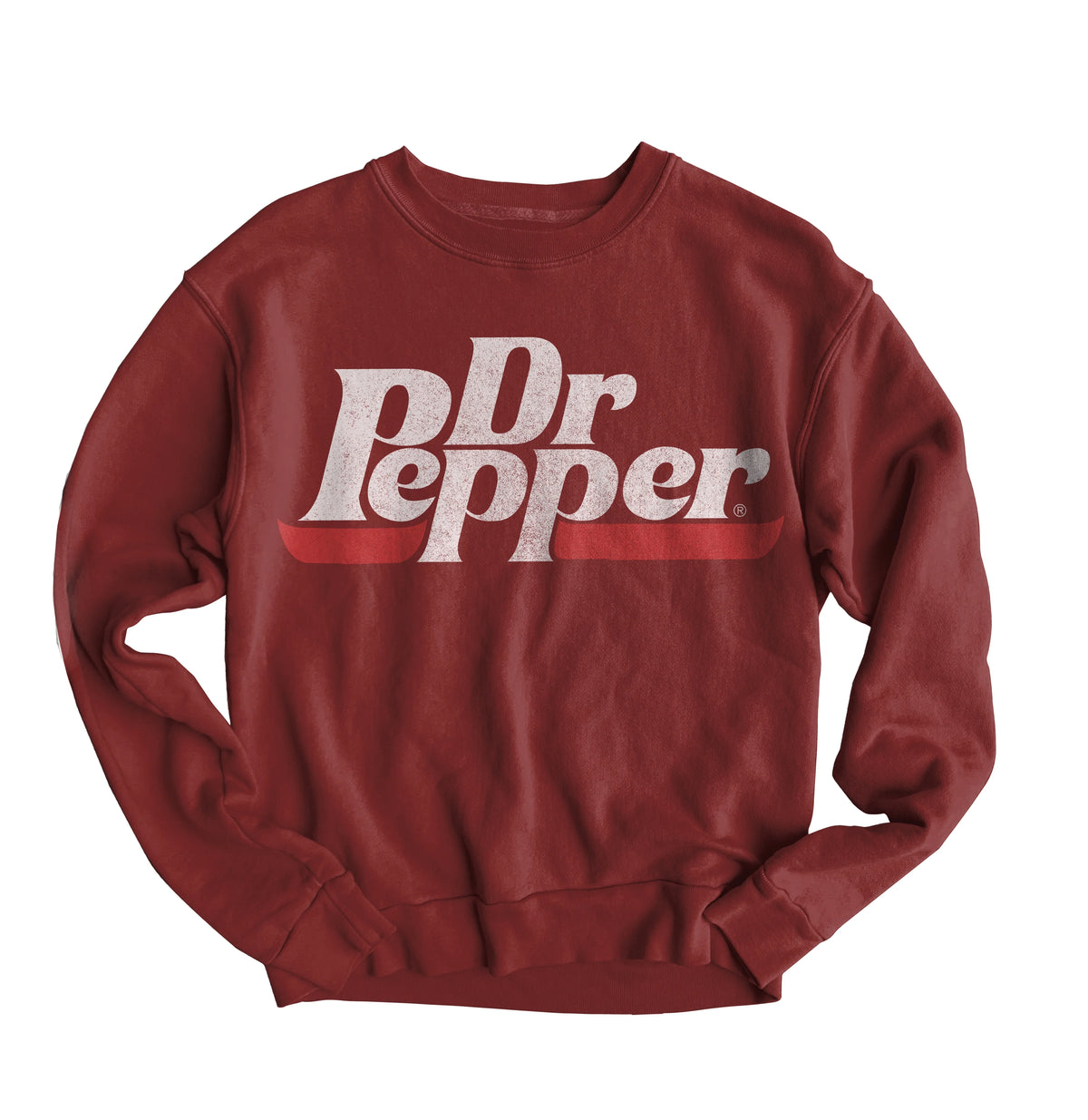 Maroon Long Sleeve Crewneck Jacket H76677