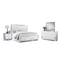 King Bedroom Set with LED Lights E405614