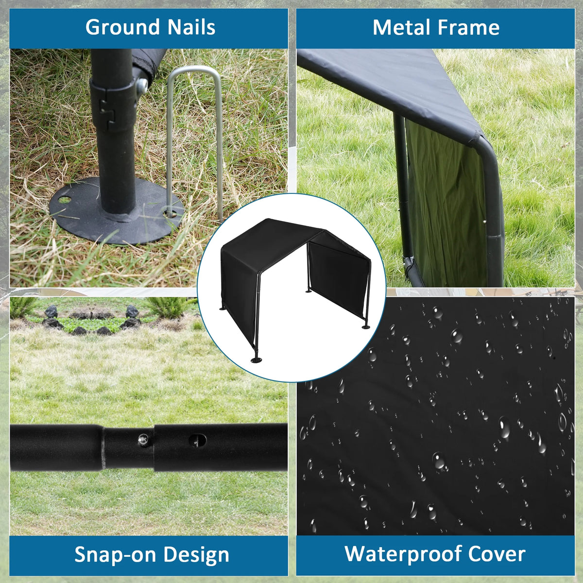 Waterproof Dog Shade Shelter P731707