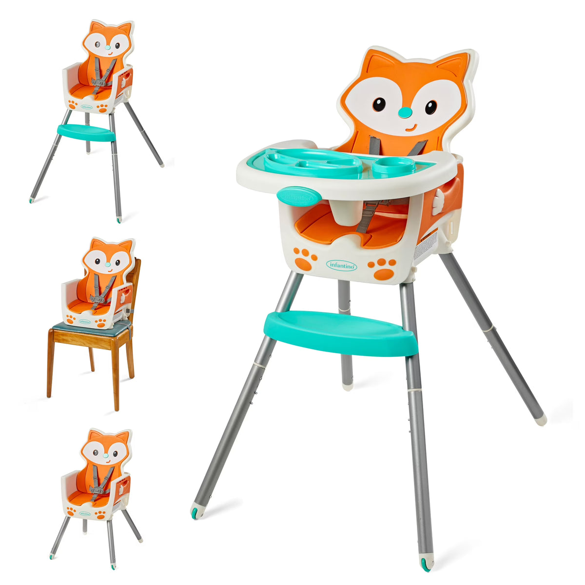 4-in-1 Convertible High Chair G90858