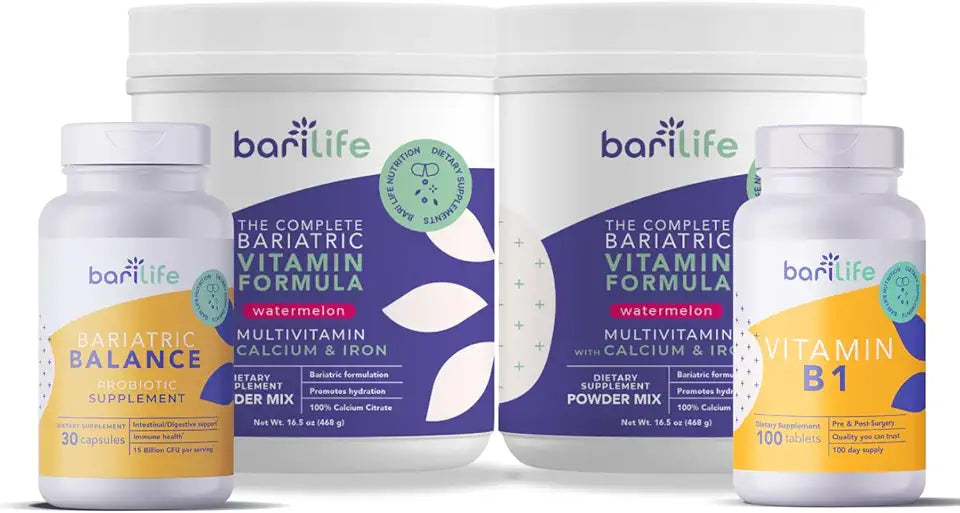 Duodenal Switch Starter Kit with Watermelon Powder and Probiotic 30 and Vitamin B1 G3805
