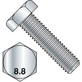M16x50 DIN 933 8 Point 8 Metric Fully Threaded Cap Screw Zinc, Pkg of 100 L11058