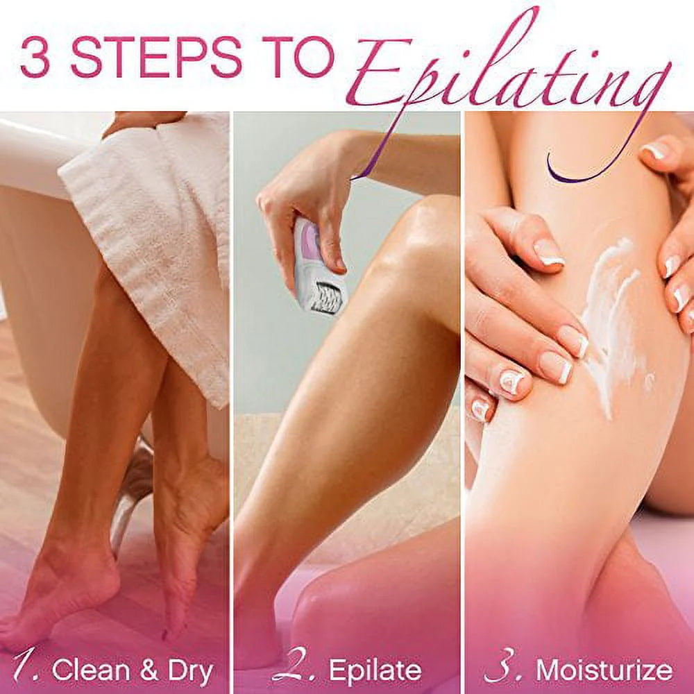 Pink Electric Epilator F875405