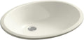 White Undercounter Bathroom Sink X194