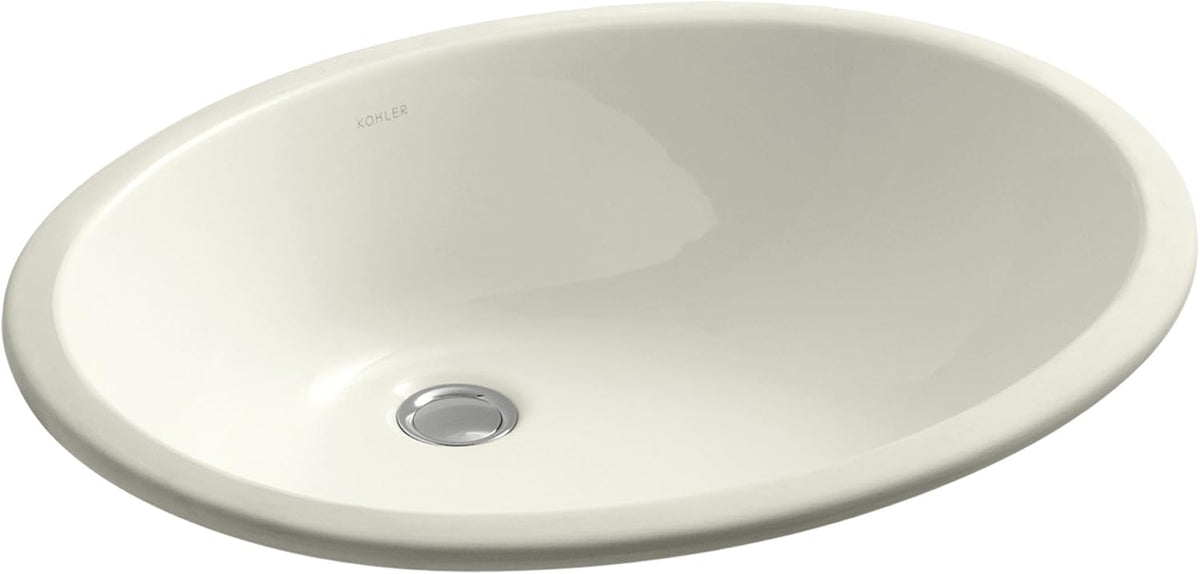 White Undercounter Bathroom Sink X194