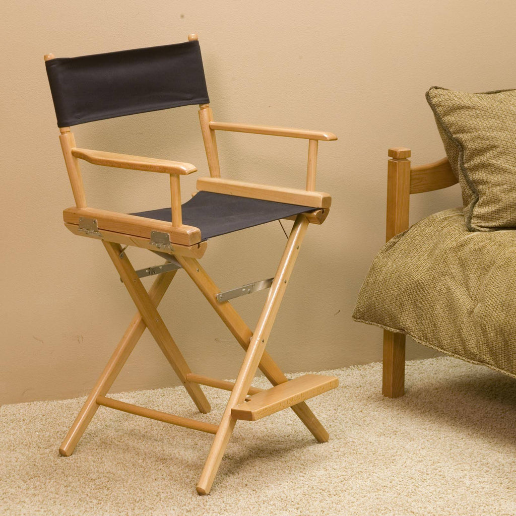 Walnut Balcony Height Director Chair K960766