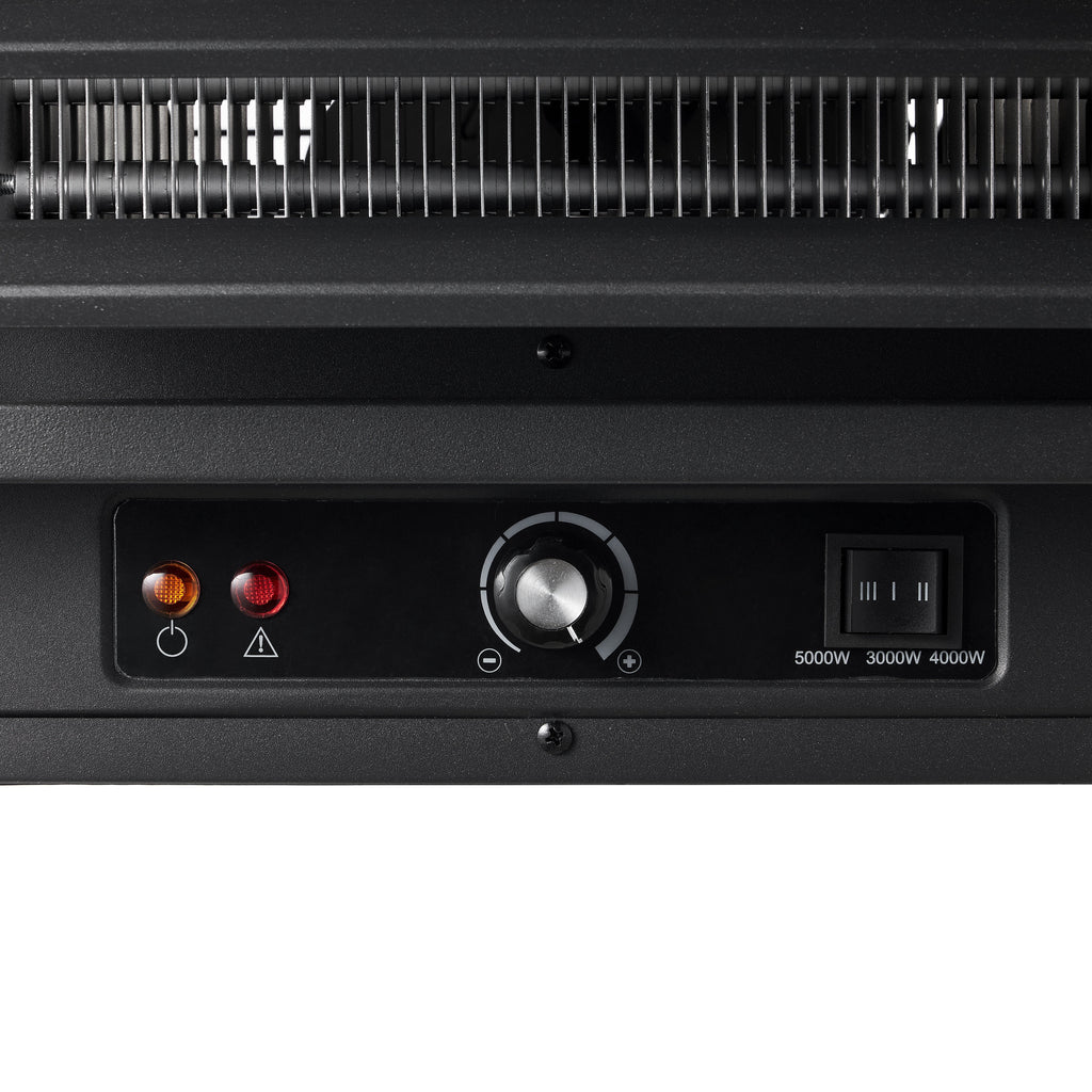 Black 5000w 240V Hard Wired Ceiling Mount Electric Garage Heater X33253