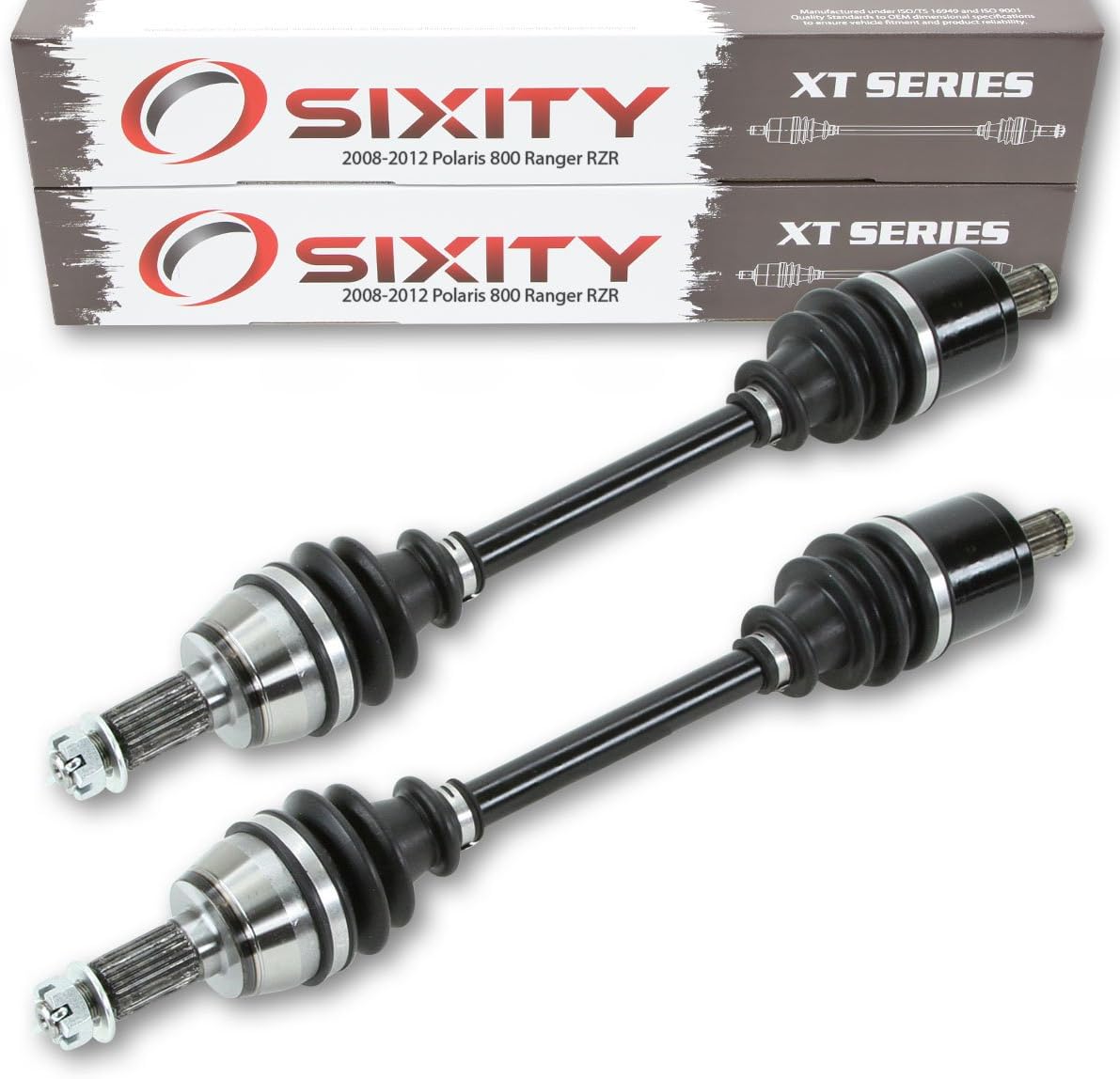 Front Left Right Axles XT Pair Complete Side J340165