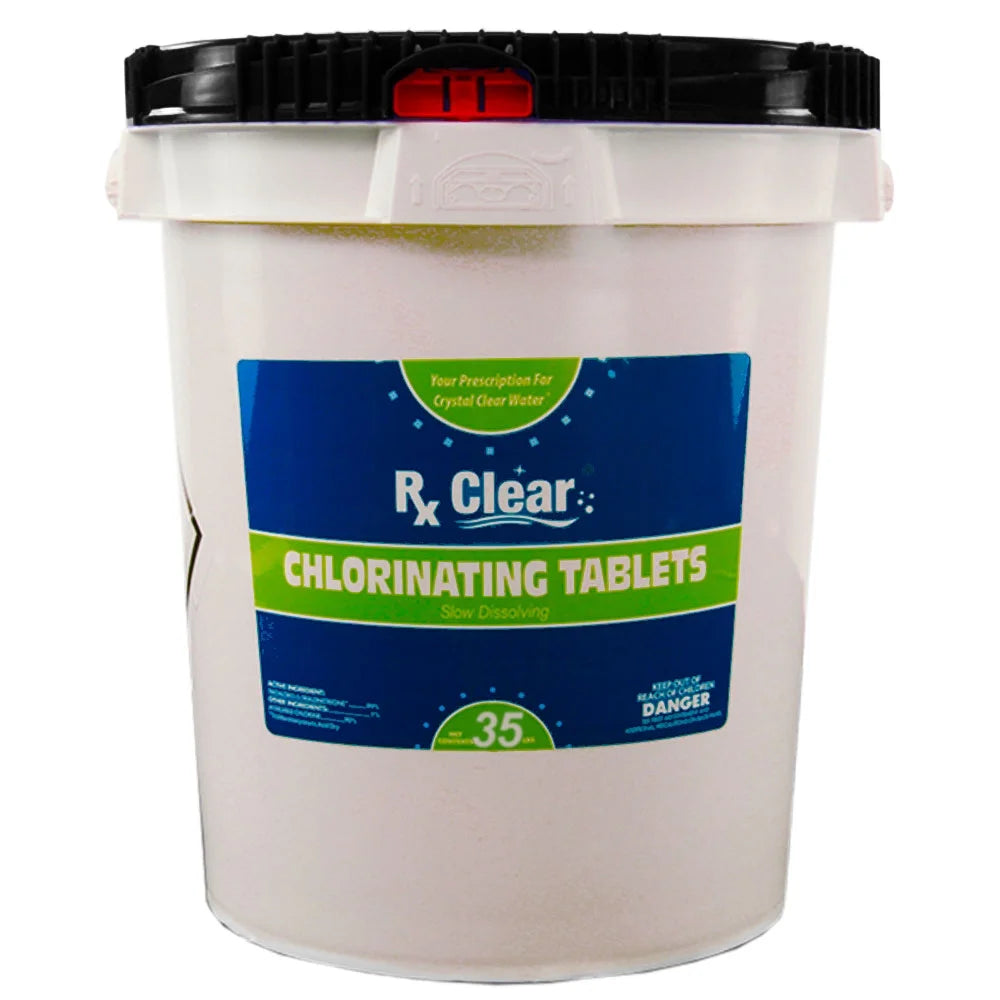 1" Stabilized Chlorine Tablets 35 lb Bucket N899