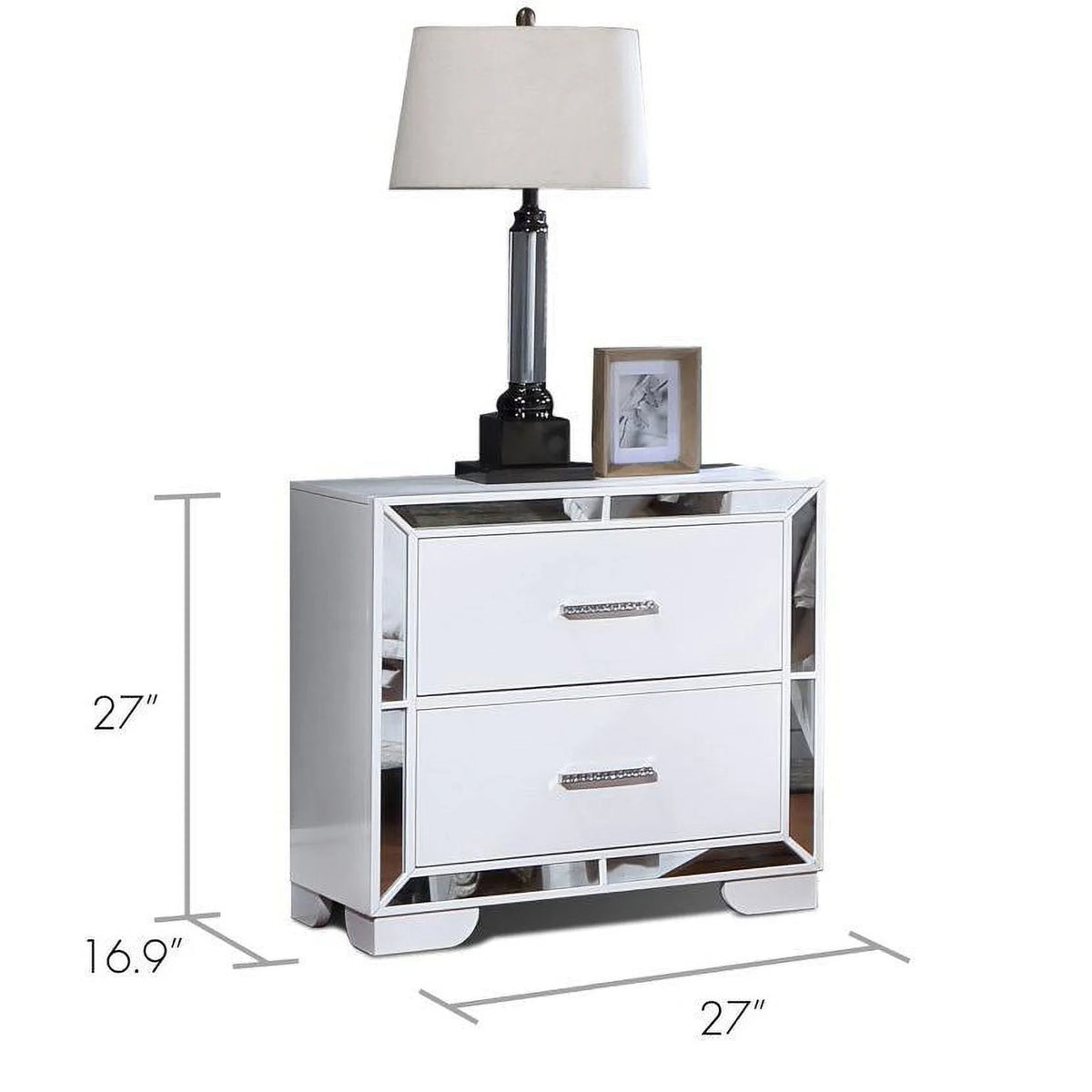 King Bedroom Set with LED Lights E405614