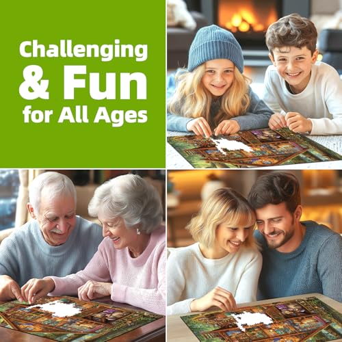 1000 Pieces Christmas Jigsaw Puzzle I608934