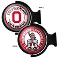 Rotating LED Round Wall Sign J77460