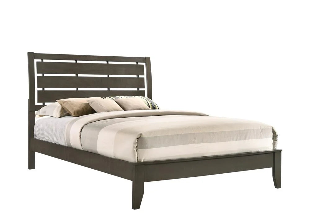 Queen Panel Bed H2748