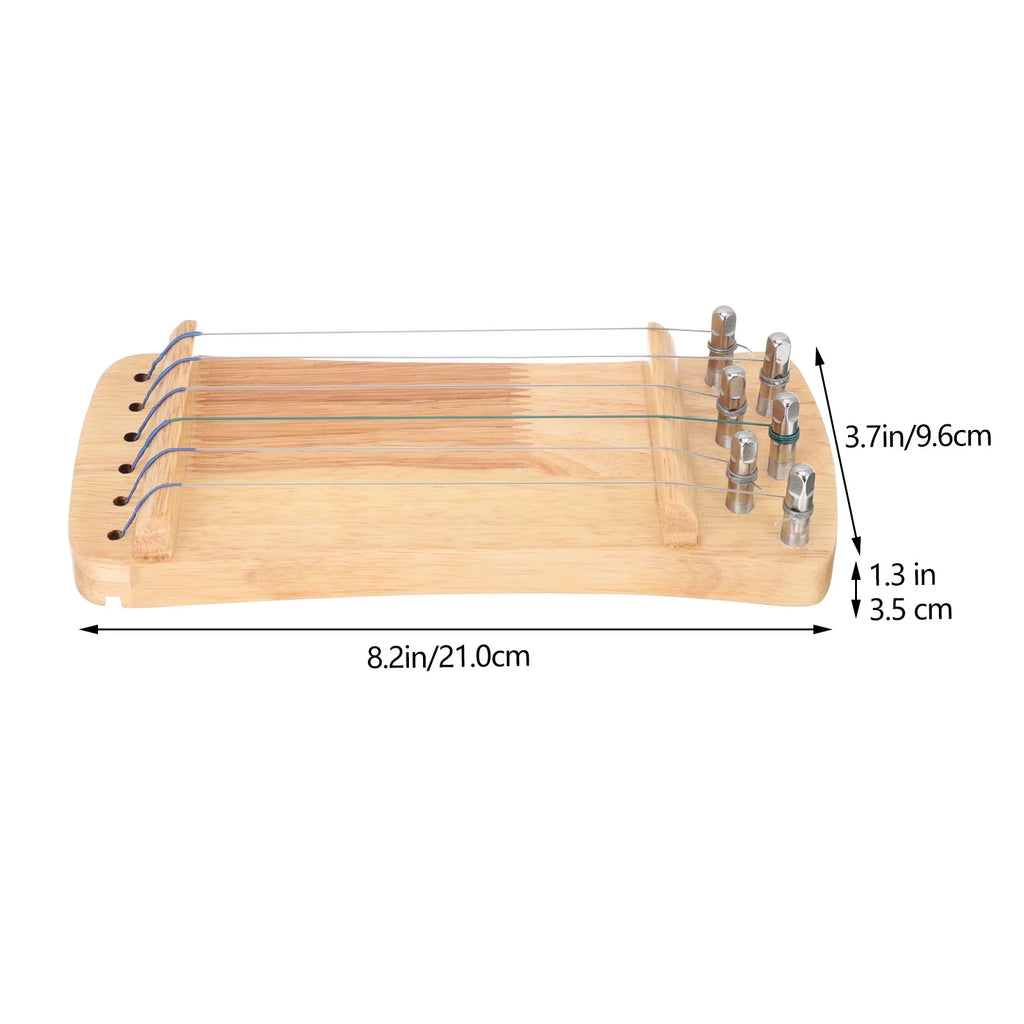 Solid Wood Mini Guzheng Finger Trainer G805
