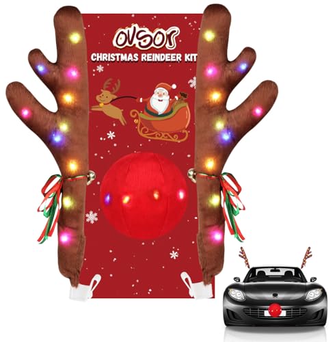 Christmas Reindeer Car Kit with LED I339
