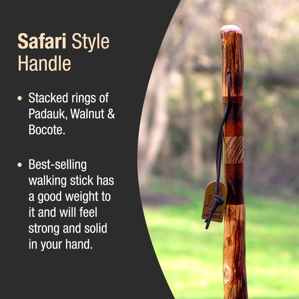 Hickory Wood Walking Stick, 55" X40982