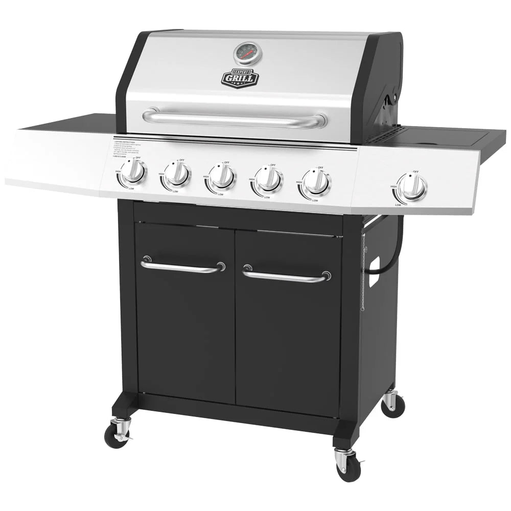 5-Burner Propane Gas Grill with Side Burner N9113