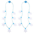 2PCS Christmas Light Up Necklaces K124