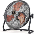 Cordless Rechargeable Floor Fan with USB Output P381