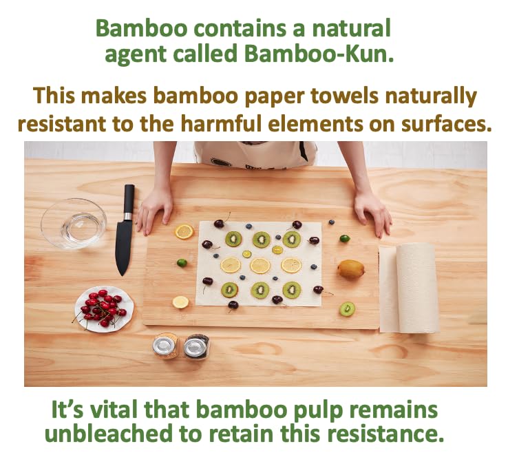 Bamboo Toilet Paper and Paper Towels U638220