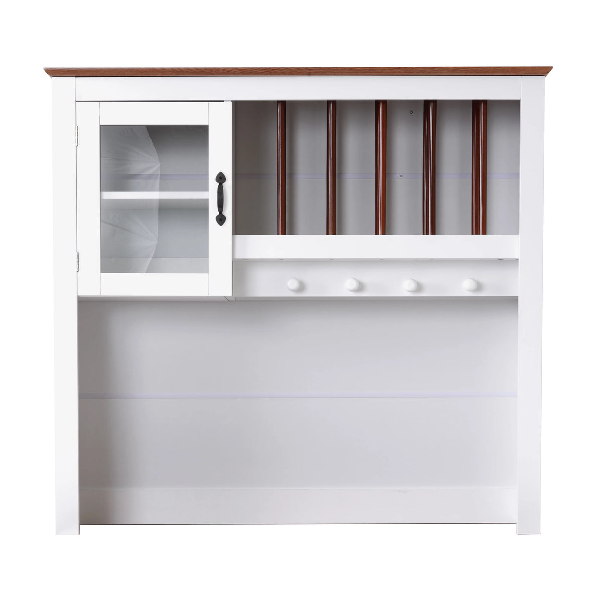 Buffet Hutch with Glass Framed Door T875