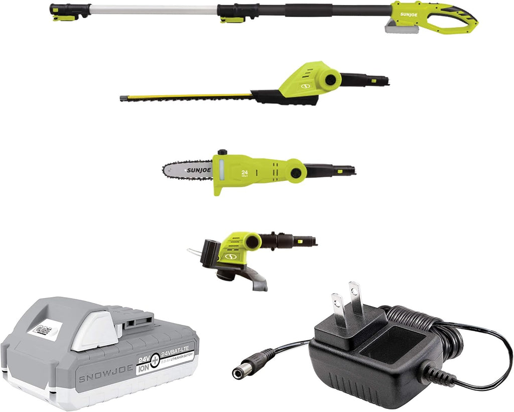 Cordless Lawn Care System Hedge Trimmer Pole Saw Grass Trimmer T570