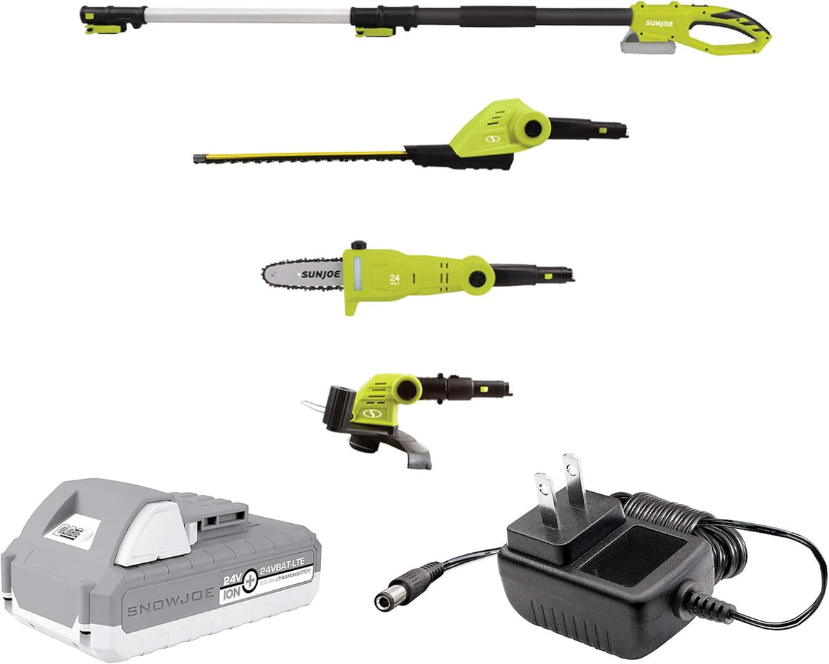 Cordless Lawn Care System Hedge Trimmer Pole Saw Grass Trimmer T570