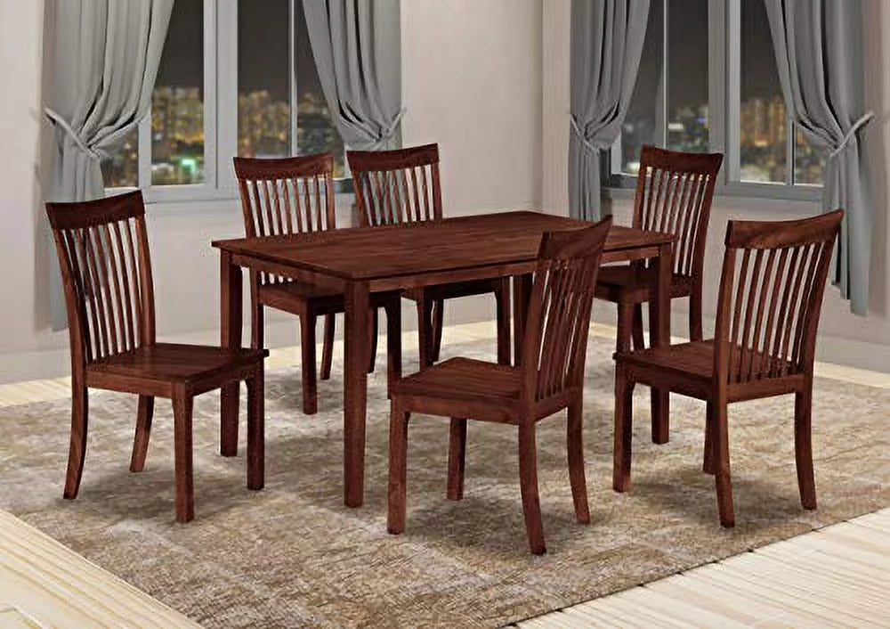 Cappuccino Rectangular Wood Dining Table P222091