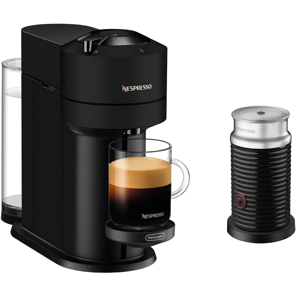 Black Coffee and Espresso Maker with Milk Frother W994677