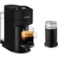 Black Coffee and Espresso Maker with Milk Frother W994677