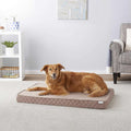 Quilted Orthopedic Cat Dog Bed with Removable Cover O81772