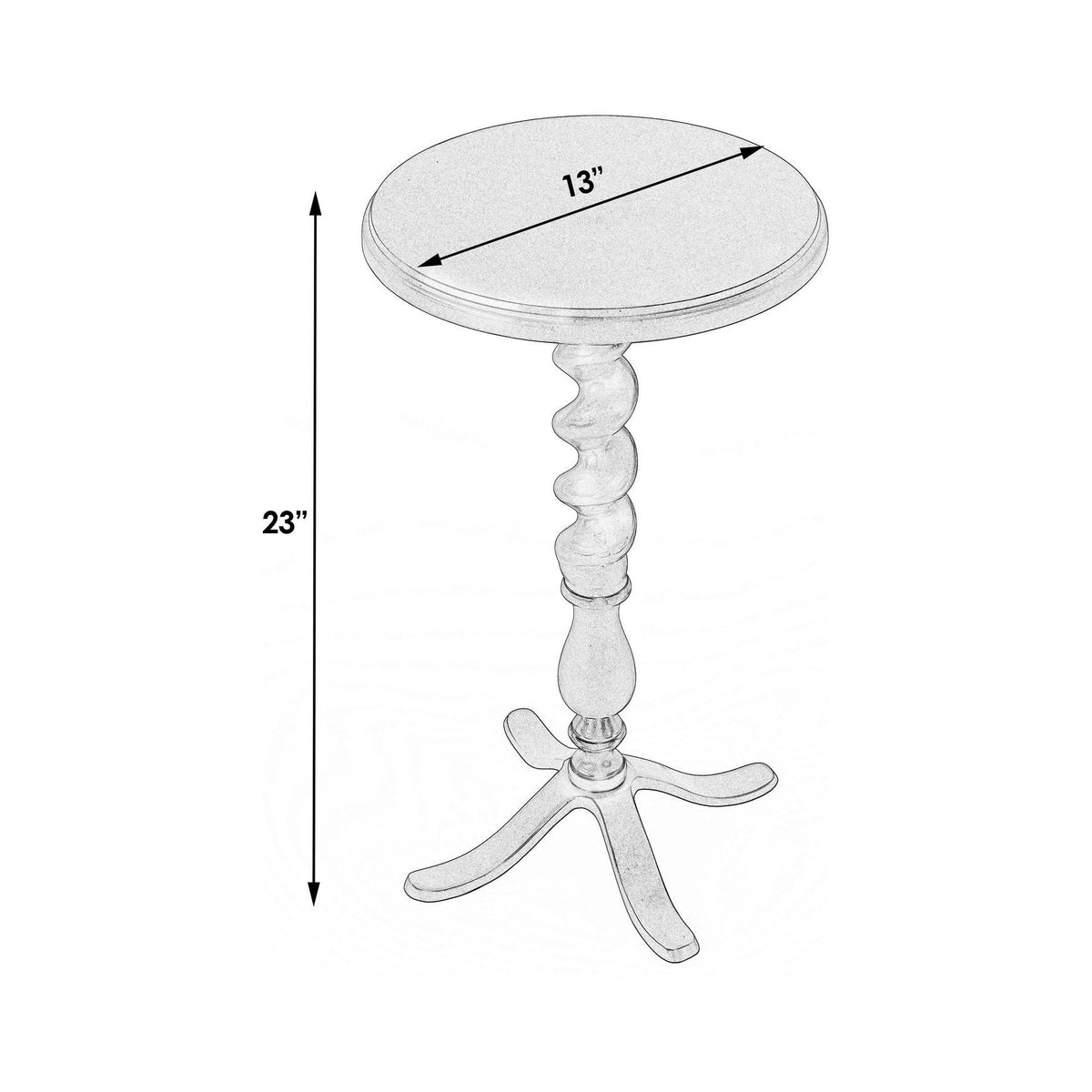Metal Accent Table W123