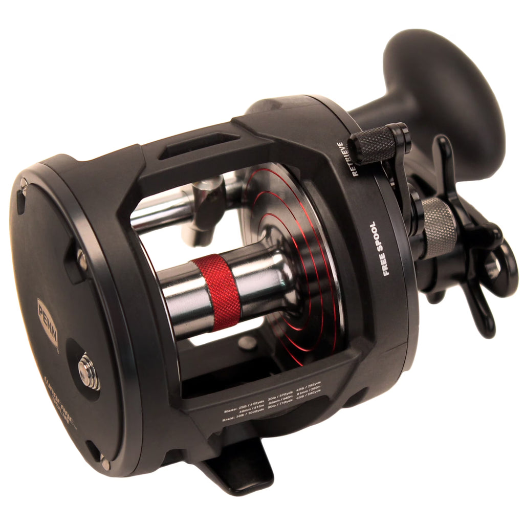 PENN Warfare Level Wind Conventional Fishing Reel, Size 30 B48829
