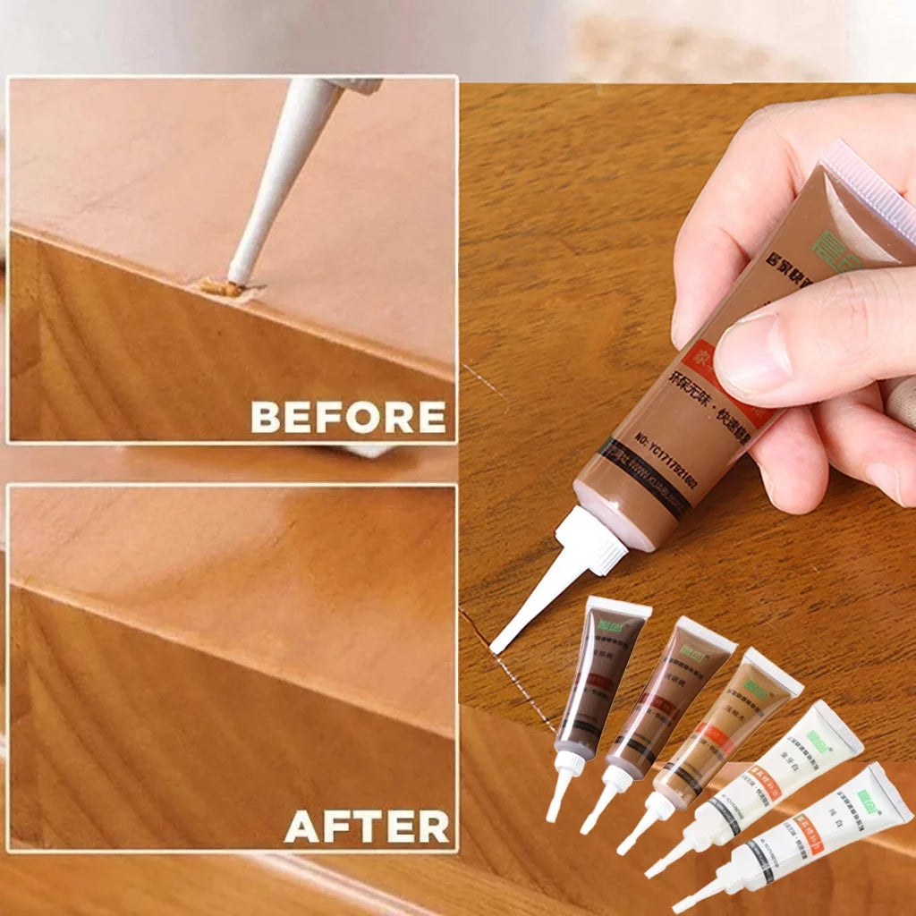 Solid Wood Furniture Refinishing Paint Floor Color Paste 5 Colors E875
