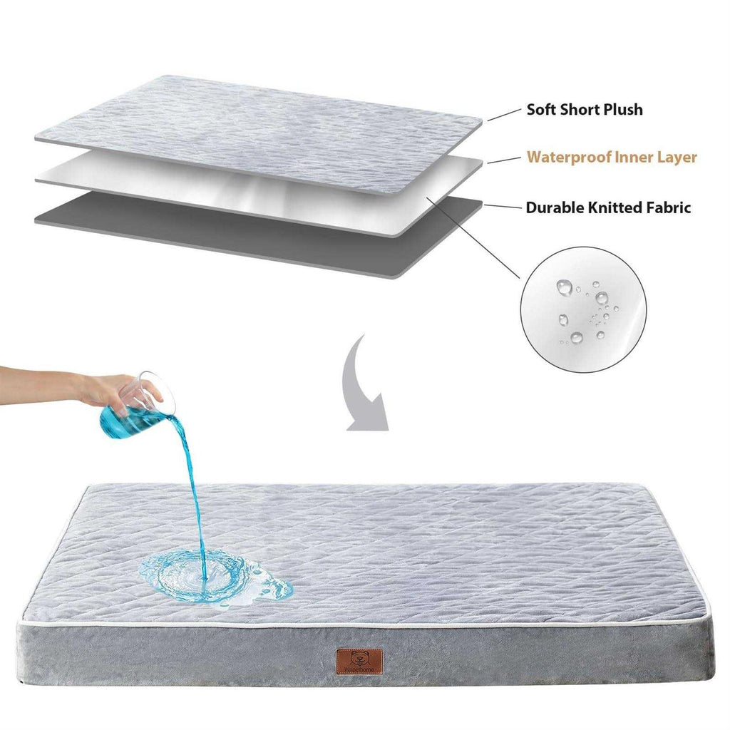 Orthopedic Waterproof Dog Bed with Removable Washable Cover K45276